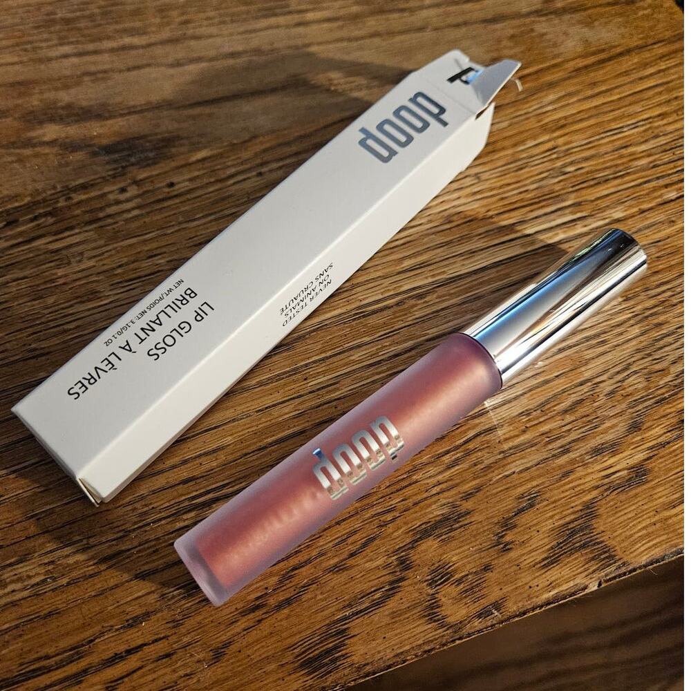 DOOP Cosmetics Lip Gloss PEAK ~ Dutch Brand ~ Discontinued